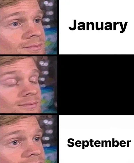 theblockopedia_'s tweet image. New year, new me... oh wait, it's already September? It's like crypto timelines, they just vanish!  

#TimeFlies #Web3Reality #2025Goals