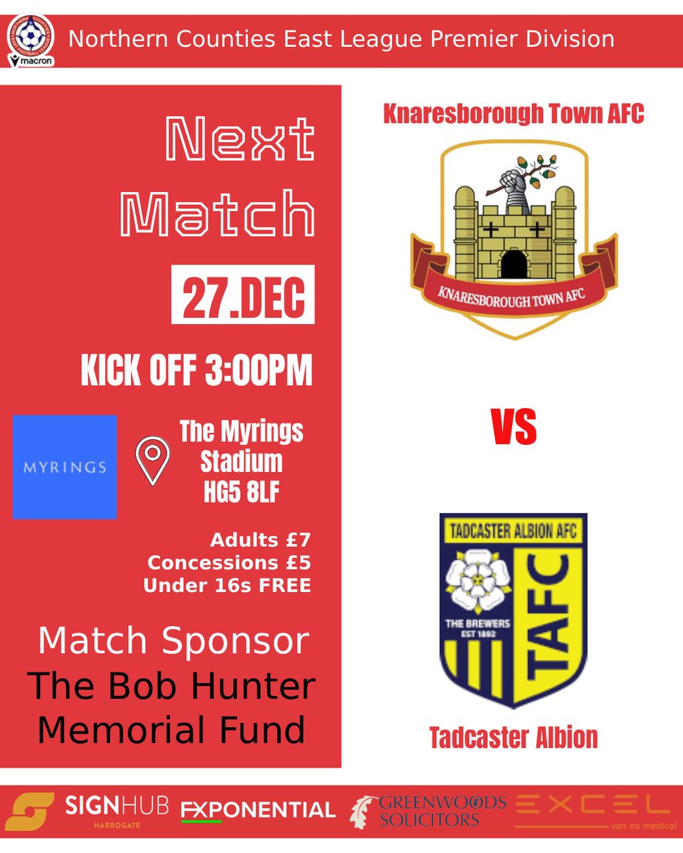 Knaresborough Town AFC tweet media