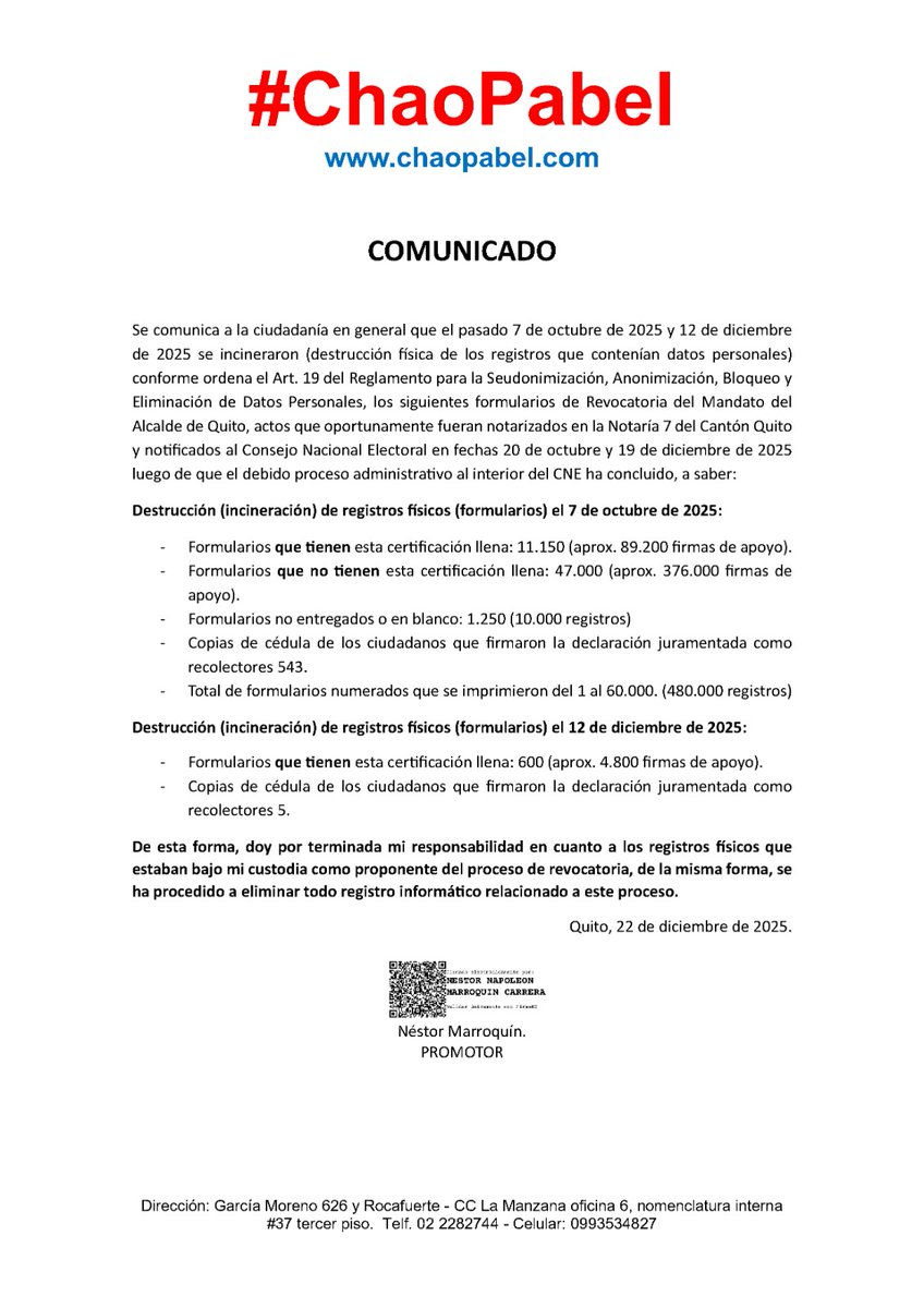 Néstor Marroquín tweet media