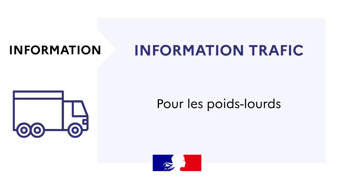 Image de Préfet de Haute-Loire - ⛔️ Un arrêté d'interdiction de circulation des poids-lourds sur la RN88 a été pris, du carrefour de 