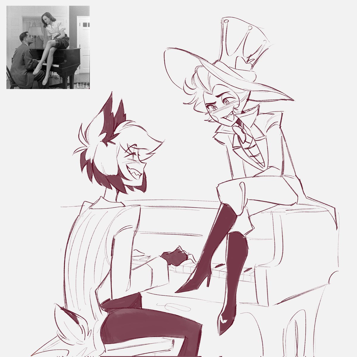 dissushka_'s tweet image. #radioapple #appleradio #HazbinHotel