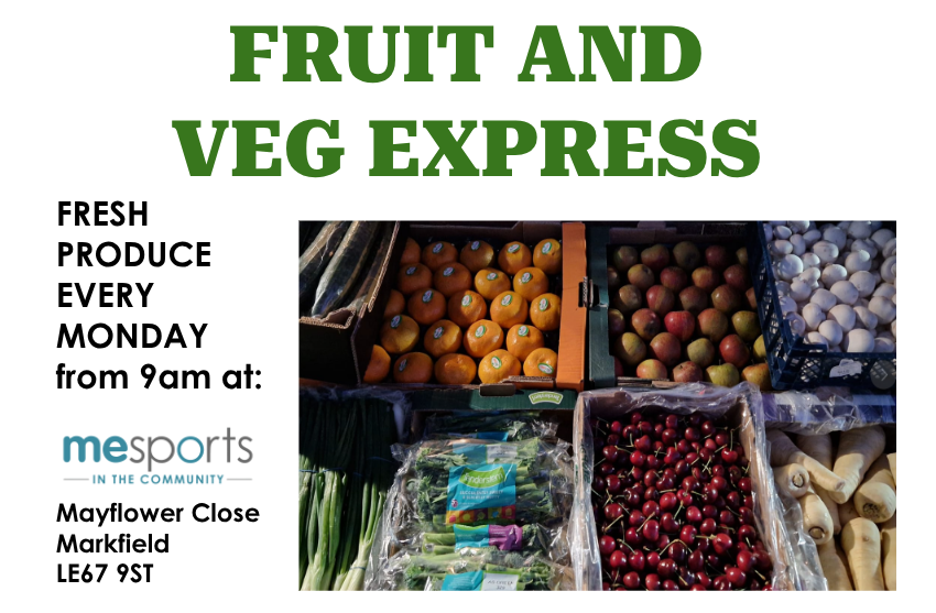 Fruit And Veg Express will be back again this Monday at our centre in Markfield!🍓🍊

They will be here from 9am! Come along and get your fresh supply of greens for the week!

#fruitandveg #stall #fresh #fruit #vegetables