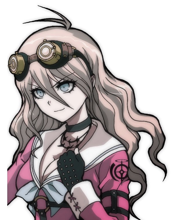 LoganoPiano's tweet image. Blessing your timeline with Miu Iruma in the closing argument art style