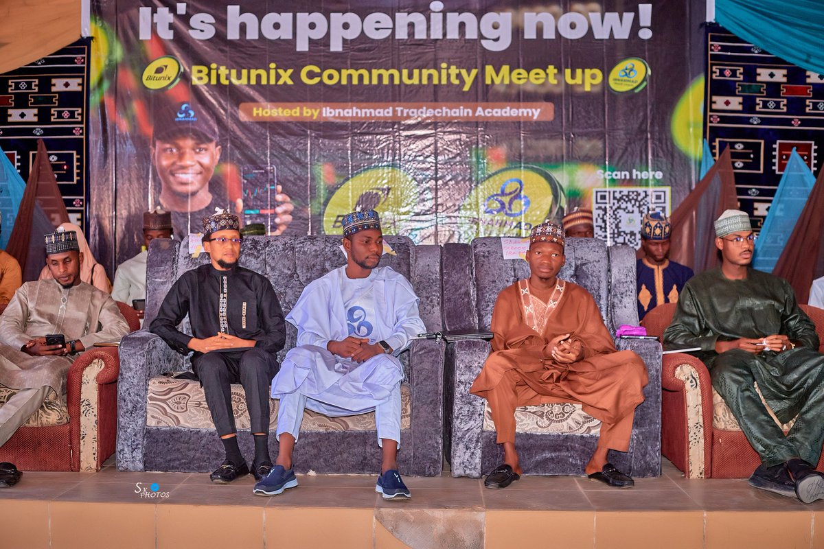 Ibn_Ahmadd's tweet image. Alhamdulillah🙏 Huge thanks to everyone who joined us at the Bitunix Community Meetup yesterday! 🌟 Thanks for making it a success. Special thanks to our speakers, partners, and participants. Until next time 🙌 #BitunixMeetup #IbnahmadTradechainAcademy
@BitunixOfficial #Bitunix