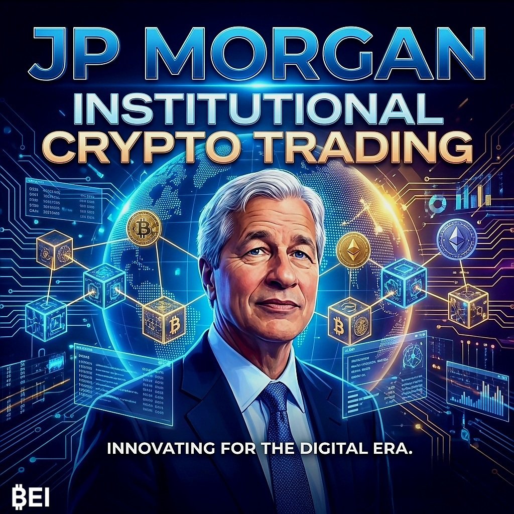 💥 JP Morgan is considering offering crypto trading for institutional clients
