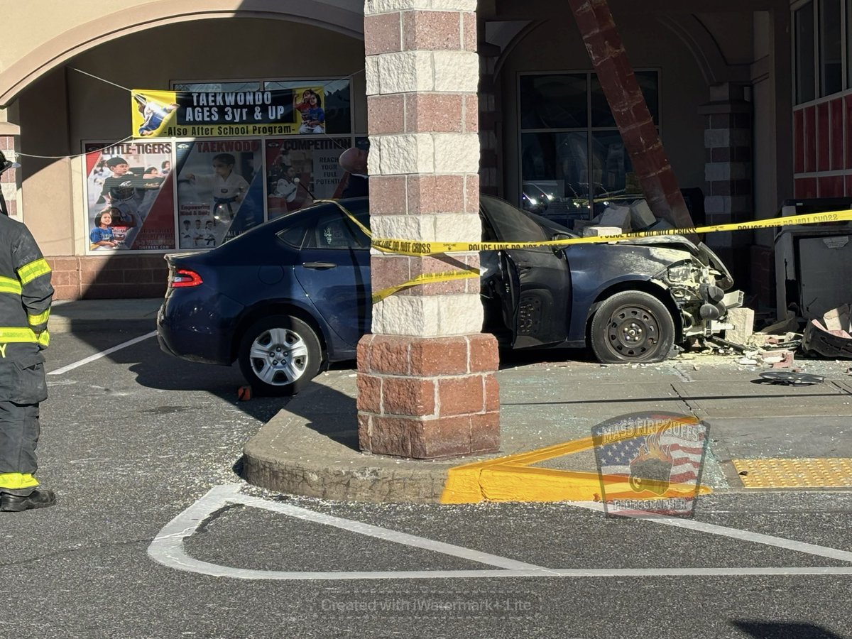 79 lynnfield  street Peabody the cvs for a car vs building first arriving crews found a single car in the part of the building building inspector to be notified and arrived on scene vehicle has been removed and the cvs is closed until further notice 

Photos by MFB-C2 Joey.Morse