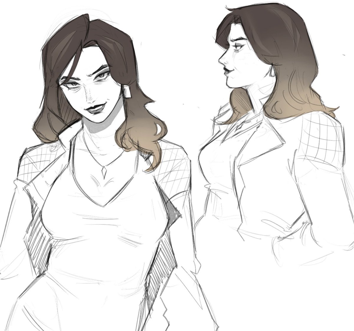 Celia sketch 😋 
#celialede #celia #tpof #btd #doodle