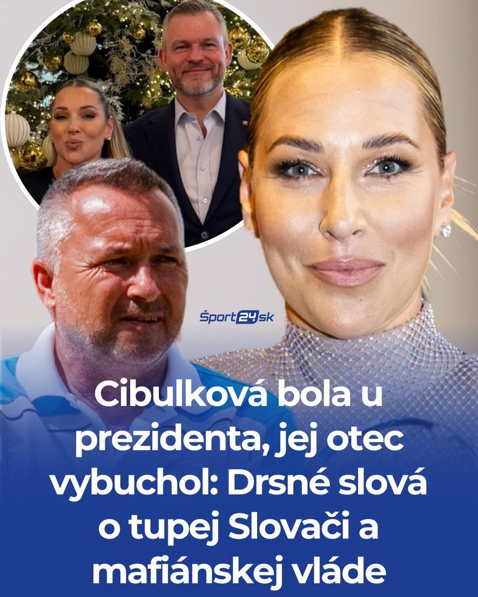 Cibulková navštívila Pellegriniho v prezidentskom paláci. 🤝 Keď to prezdieľal známy moderátor, Dominikin otec vybuchol poriadne ostrými slovami. 🤯🤬 Ako reagoval Cibulkovej otec 👉 sport24.pluska.sk/soubiz/cibulko…