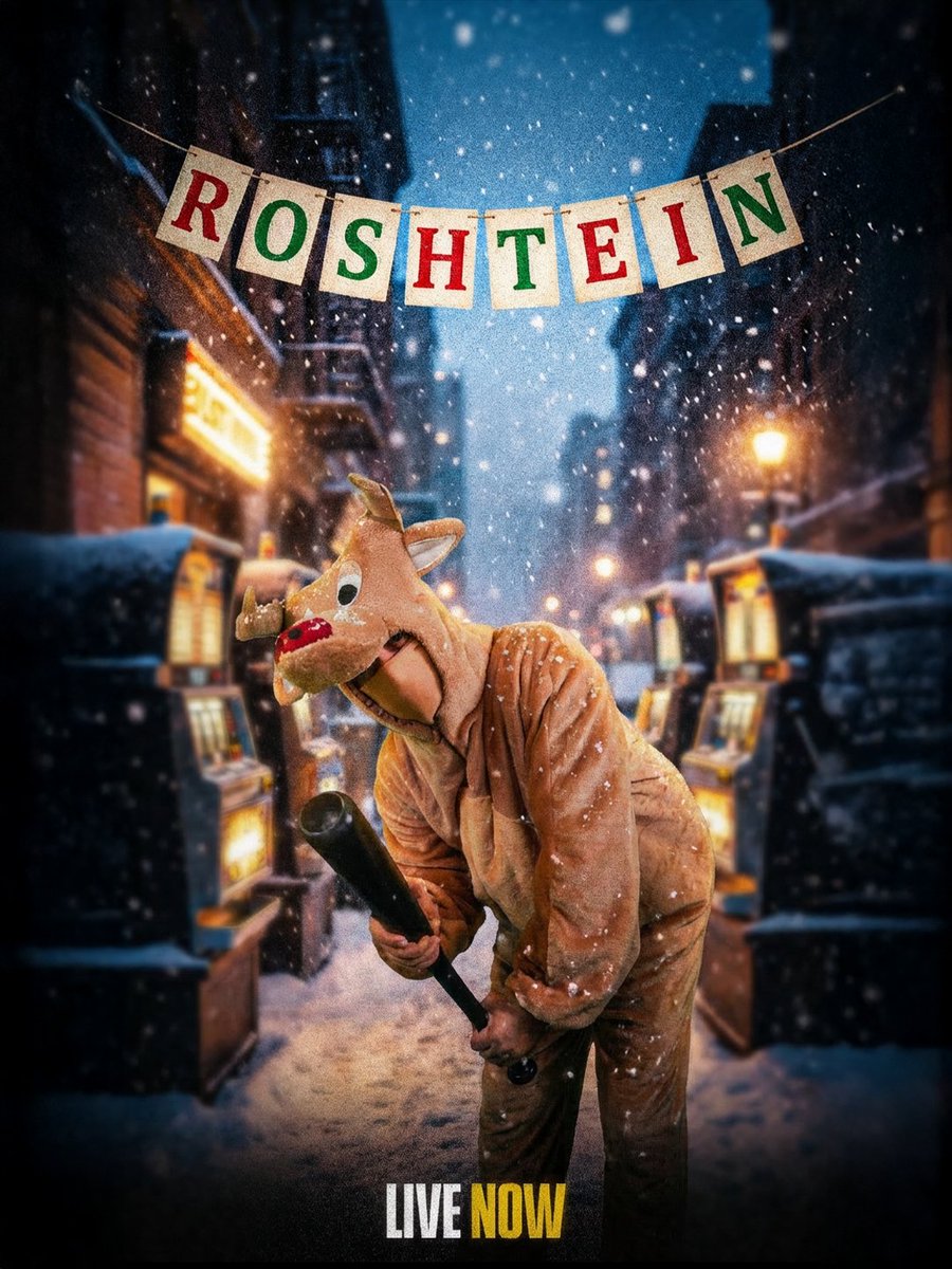 ROSHTEINS's tweet image. XMAS STREAMS DAY 22

KICK USERNAME HERE AND I WILL ALSO PICK ONE TO ALSO GET THE FIRST GIFT OF SLOTOPOLY TODAY

BONUS OPENING

SLOTOPOLY XMAS

🔴 LIVE kick.com/roshtein