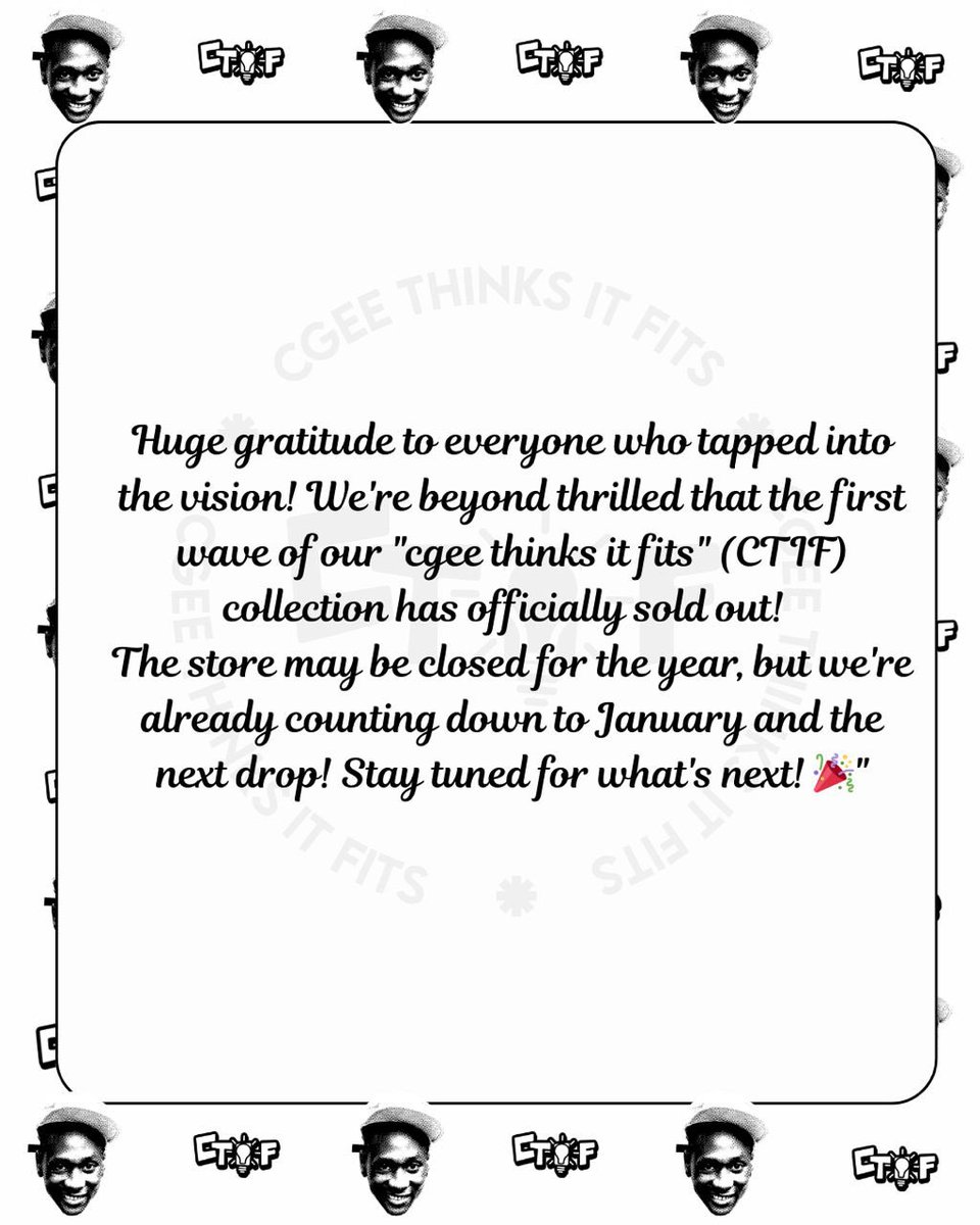 From all of us at CTIF.

Thank you ❤️