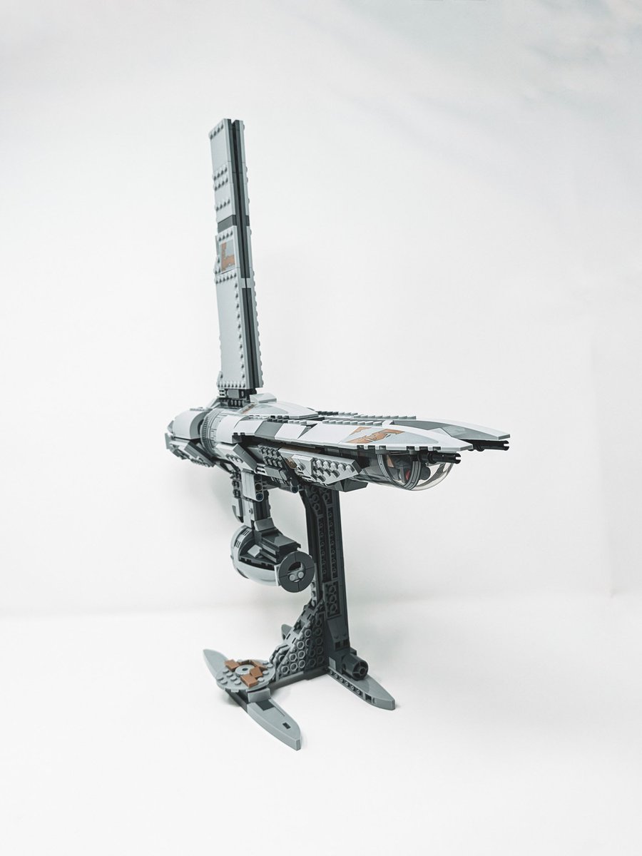 in the meantime, if you've got a LEGO razorcrest, you can kiiiinda make one with my free instructions + no extra parts needed