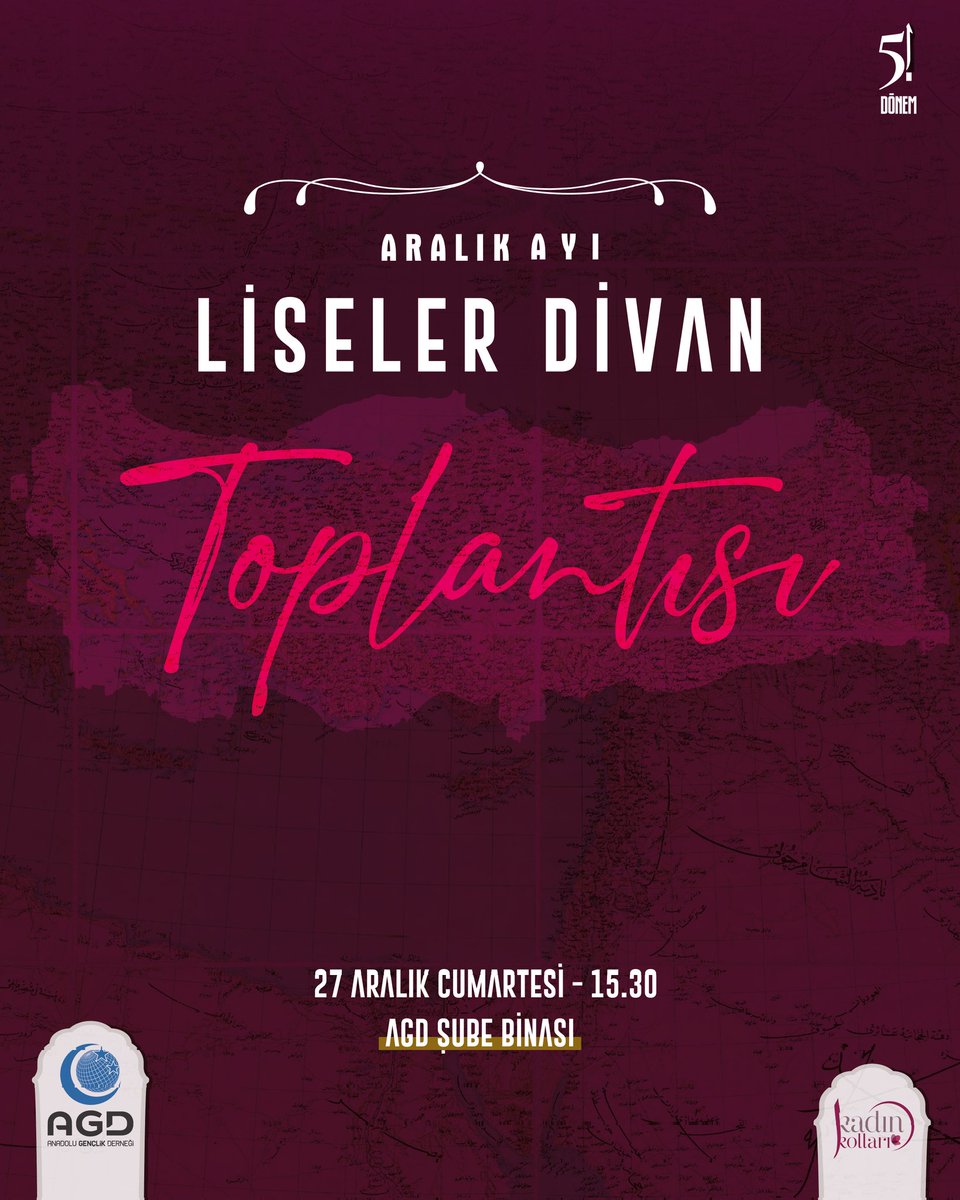 Aralık Ayı Liseler Divan Toplantısı 🌍

🗓 27 Aralık Cumartesi 2025
⏳️ 15.30
🔻 AGD Eskişehir Şube Binası