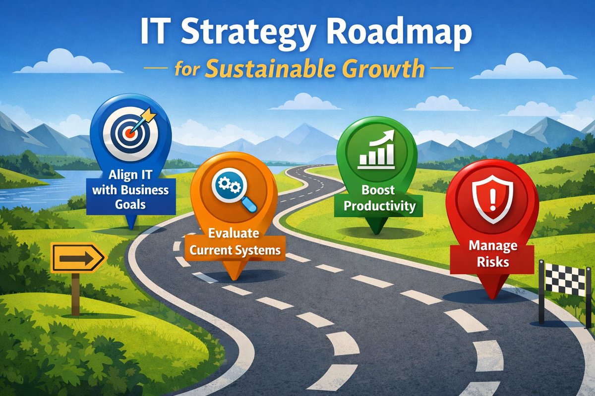 propersky's tweet photo. Most growth challenges don’t announce themselves. 

They show up when teams slow down. 
When systems stop scaling. 
When leadership hesitates because the technology underneath the business isn’t ready. 

That’s why an IT roadmap matters more than ever.

https://t.co/322jBlZH9c https://t.co/cT76BCneDv