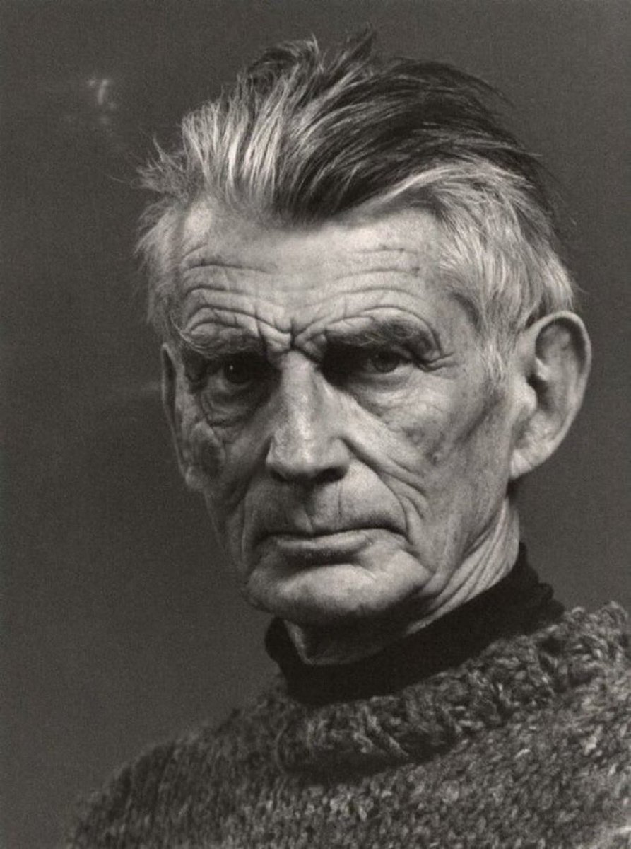🖤 SAMUEL BECKETT
  Died on this day, in 1989

“Silence is our mother tongue.”
 
thanks to <a href="/poetry_weekend/">✰ Weekend Poetry ✰</a>