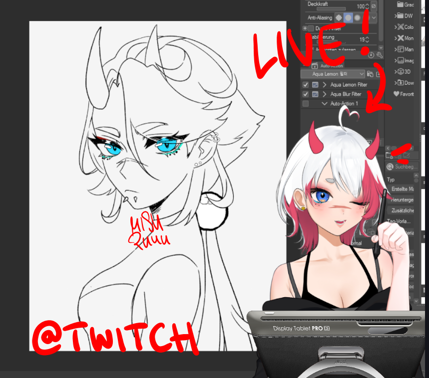 LIVE AUF DER LILA PLATTFORM
twitch.tv/misuruuu