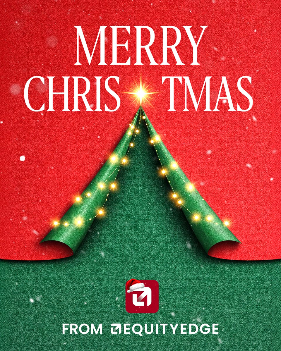 MERRY CHRISTMAS FROM EQUITY EDGE! 🎄🎅⁠
⁠
The gifts are unwrapped, the food is ready, but we have one last present for you under the tree. 🎁⁠
⁠
Start your journey today with our biggest holiday bundle:⁠
⁠
💥 55% OFF all Legacy, Swift, and Instant Accounts ⁠
🎁 FREE