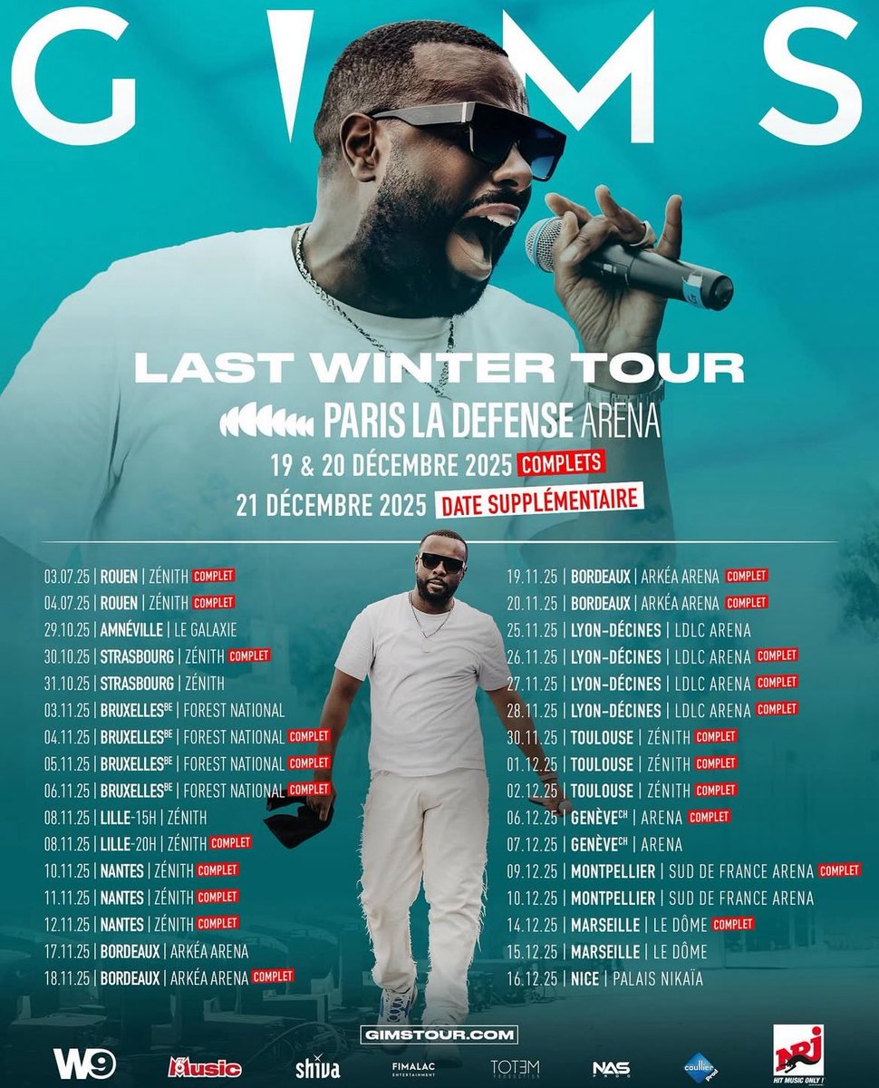 icebrgslm_'s tweet image. En France on sait pas honorer les grands accomplissements le gars va faire 5 Défense Arena en 4 jours après avoir fait plus de 70 dates dans toute la France, normalement pour faire ça faut s’appeler Mylène Farmer, Indochine ou Johnny Hallyday c’est EXCEPTIONNEL
