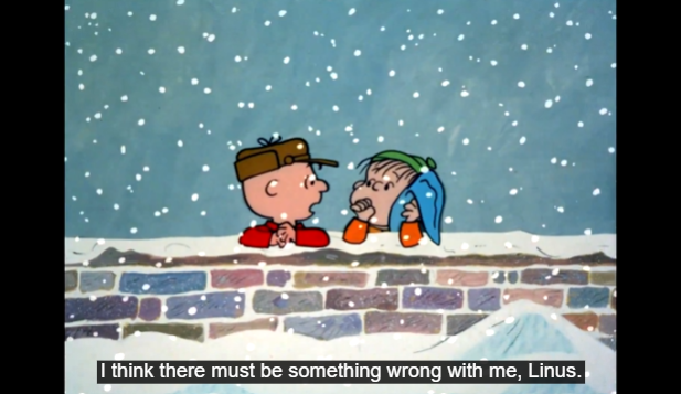 UNMCCOM's tweet photo. Charlie Brown reminds us that it's normal to sometimes feel emotional this time of year. Please take care of yourself and know it's OK to be a little melancholy instead of joyful. Follow the link for some tips from our own @DrSteveWengel 
https://t.co/caBOnub62E https://t.co/DnOCEvFXJn