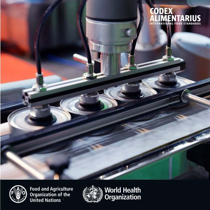 FAOWHOCodex's tweet photo. ๐ | #CodexDictionary | "Aseptic processing and packaging" means the filling of a commercially sterile product into sterilized containers followed by hermetical sealing with a sterilized closure in an atmosphere free from microorganisms
โโน๏ธโก๏ธhttps://t.co/TEAcevCDfS
#FoodSafety https://t.co/uBfJPwKpSJ