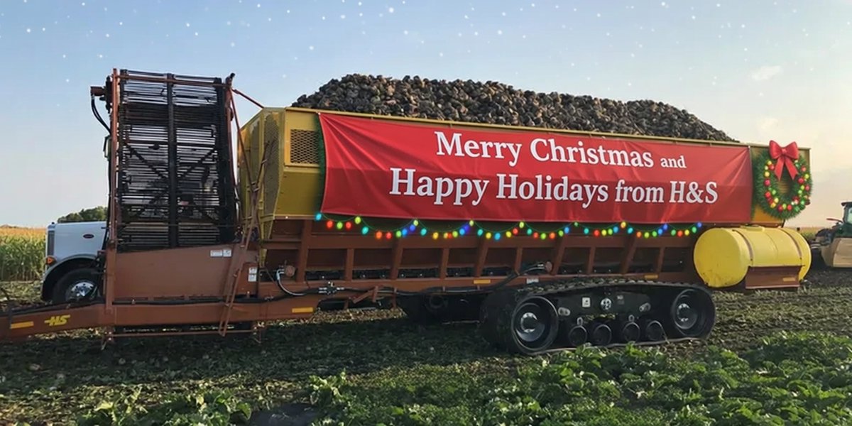 hsmfginc's tweet photo. From our crew to your family, H&amp;S wishes you a Merry Christmas and Happy Holidays. https://t.co/PPu82qITHn