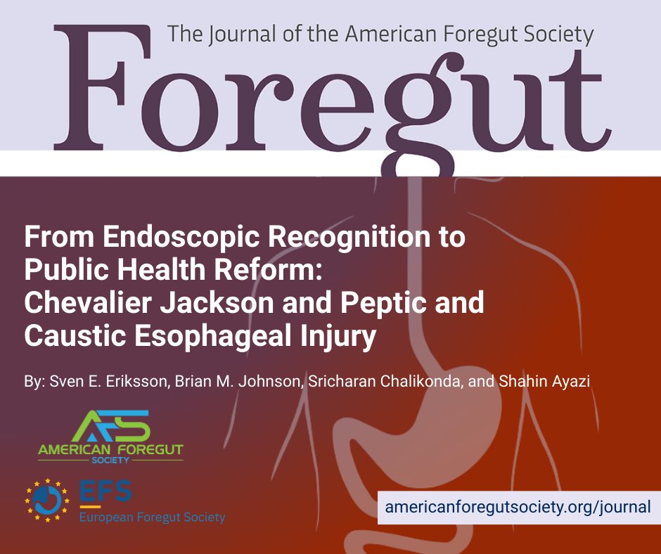 The American Foregut Society tweet media