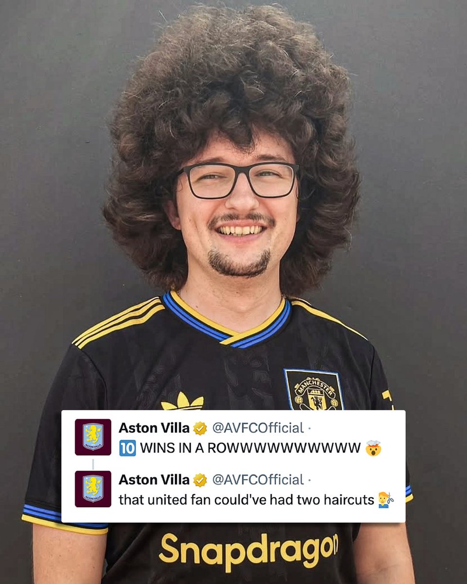 ESPNUK's tweet image. The Aston Villa admin after defeating Man United 😂💈

(📸 @theunitedstrand)