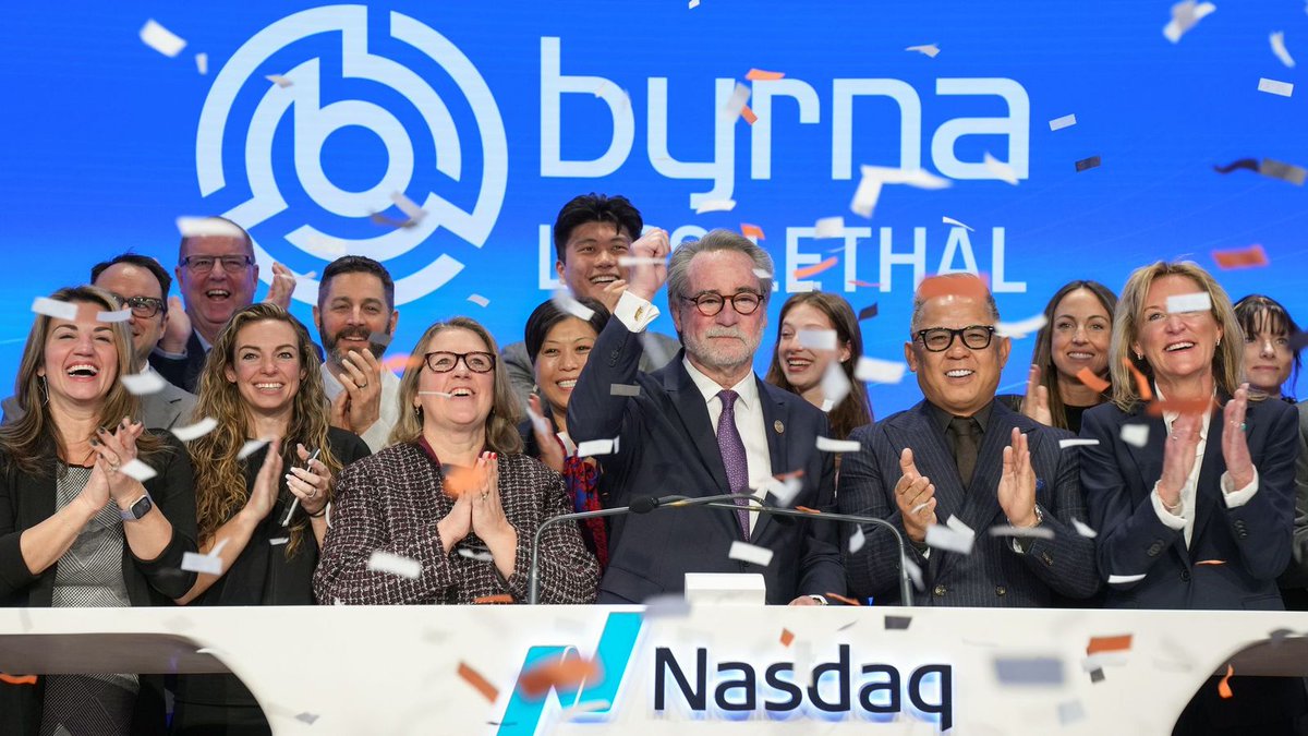 NasdaqExchange's tweet image. 🔔 @byrnanation specializes in the development and manufacture of the most advanced security device on the market.

🎉 Proud to be your exchange partner, $BYRN! #NasdaqListed