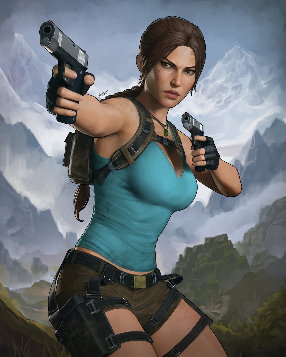 Tomb Raider: Legacy of Atlantis

Such an amazing time to be a TR fan!! 🔫🔫

#LaraCroft #TombRaider #DigitalPainting #ClipStudioPaint