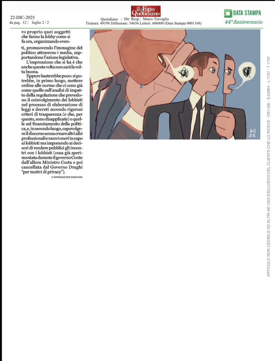 Lobbying Italia tweet media