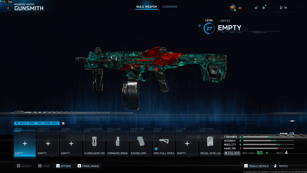 SORELEMENT2's tweet image. The ONLY RYDEN build you will NEED for WARZONE #warzone #metaloadout