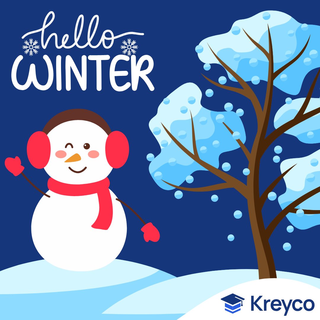Hello, winter!
New season, new goals, and endless learning with Kreyco.