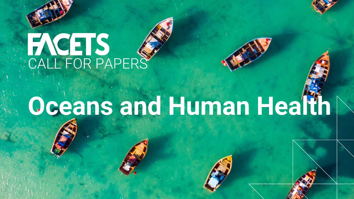 cdnsciencepub's tweet image. How do oceans influence health, resilience, and well-being? @FACETSJournal invites research papers for a special issue led by guest editors @lotacreenciaGoh, @gohhc and @RadistiPraptiwii. 

Find out more ▶️ ow.ly/tXUZ50UI3iz

#ClimateChange #OceanHealth