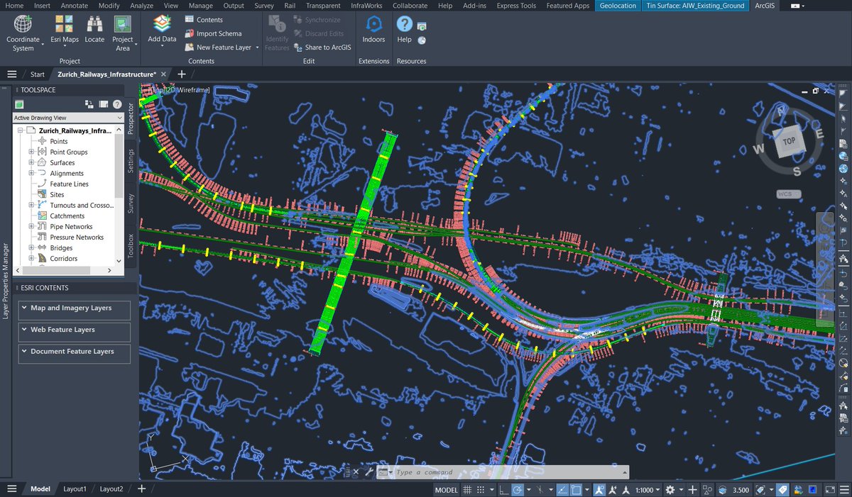 ArcGISXprise's tweet image. Integrate #GIS capabilities with #ArcGIS for #AutoCAD and unlock new possibilities. Check out our tutorial series to learn how to add coordinate systems, COGO points, TIN surfaces, and more.
#AEC #Autodesk #engineering

🧠 Explore the tutorial series ➡️ ow.ly/5lm050XfTxp