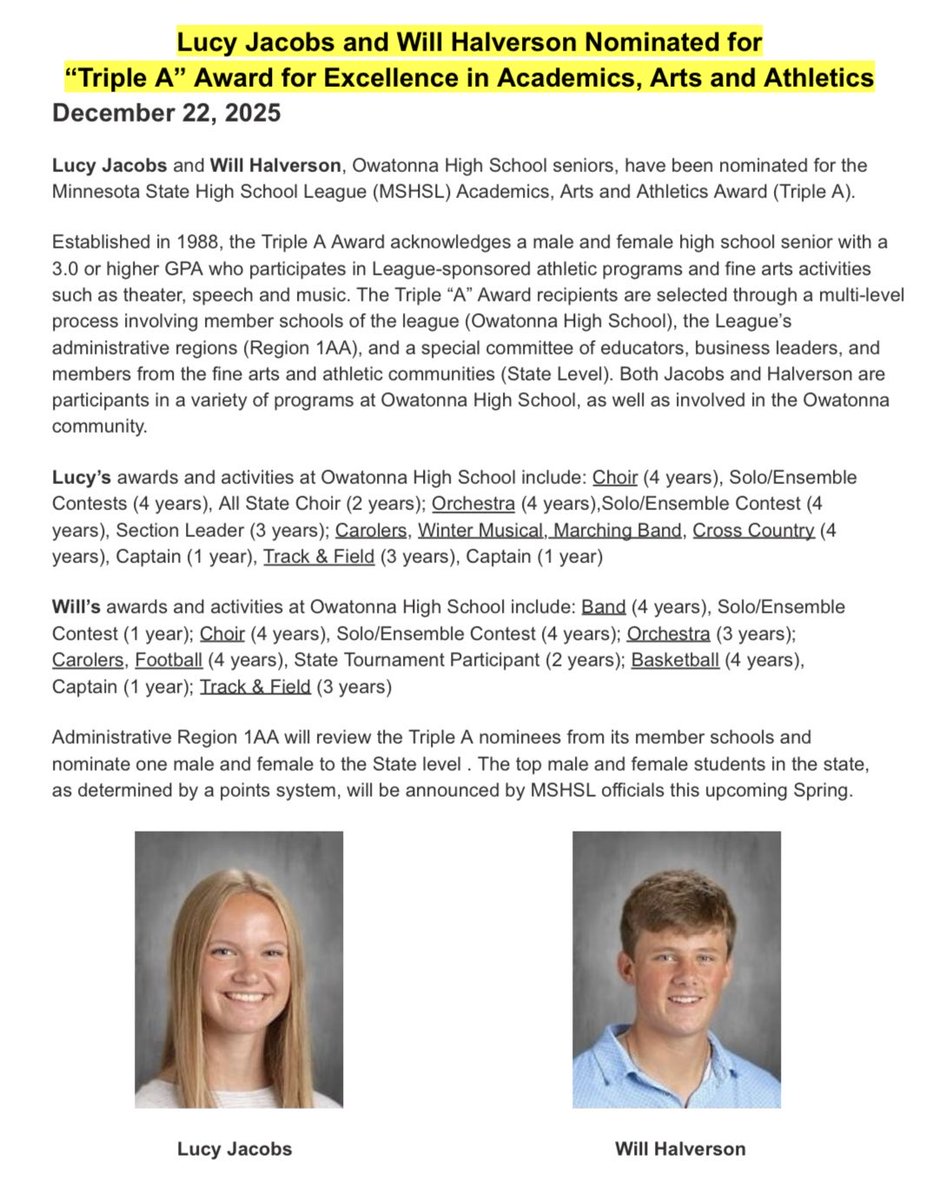 Activities Director tweet media