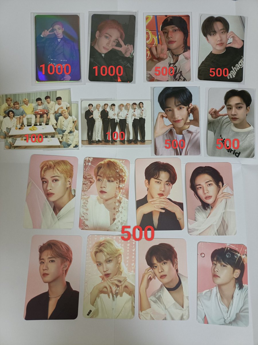 5201kl's tweet photo. straykids スキズ トレカ NACIFIC 買取 交換 封入 特典

譲：画像参照（バンチャン リノ チャンビン ヒョンジン ハン フィリックス スンミン アイエン）

求：買取 300円〜（金額ALT参照）

5枚以上買取の方はこちらで送料負担いたします。
お気軽にお声掛けください🙂‍↕️ https://t.co/xxFvxmUenL