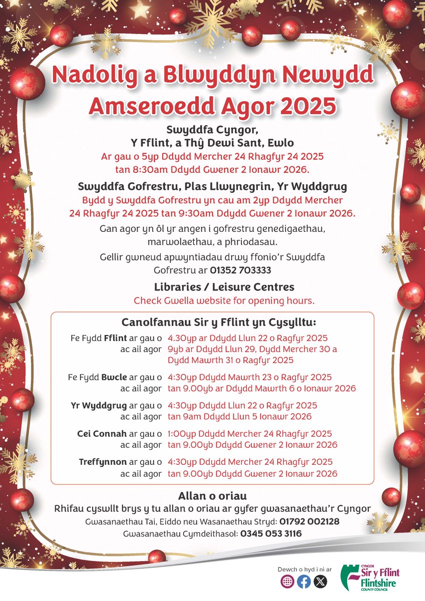 Cyngor Sir y Fflint tweet media