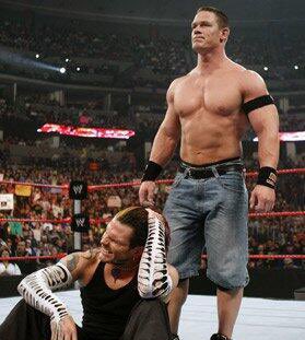 BernardCls's tweet photo. 🗣️ Les belles paroles de Jeff Hardy pour John Cena après sa retraite

💬 « Il s'est engagé et a consacré une grande partie de son existence à la WWE et c'est une grande source d'inspiration.

Je n'oublierai jamais cette vue du Sleeper Hold, son sourire en coin puis l’abandon. Je me suis dit : "Oh mon Dieu, c'est incroyable".

L’année dernière, il a fait des matchs d'enfer. »

[MuscleManMalcolm]
