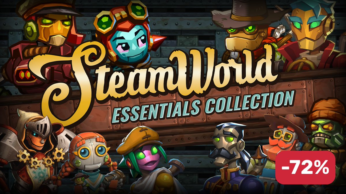 SteamWorld Games tweet media