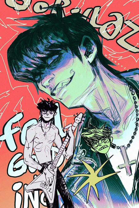 #gorillaz