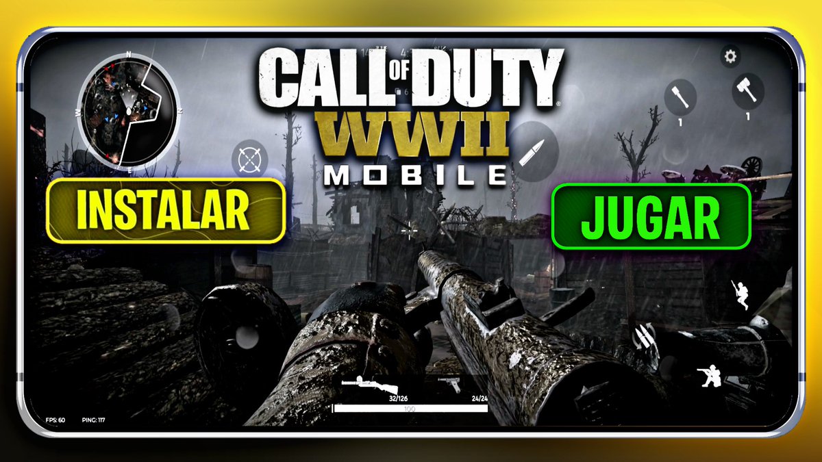 Destro32YT's tweet photo. NUEVO VIDEO! ULTIMA HORA! SALIO el NUEVO COD en MOVILES de la SEGUNDA GUERRA MUNDIAL para INSTALAR y JUGAR TODOS
https://t.co/VvKVGQvQyE
#CoDWW2 #mobile #shooter #FPS #fps https://t.co/a91lW78z9R