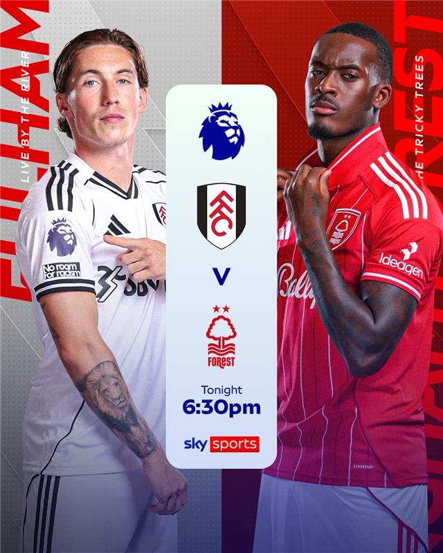 Monday Night Football is LIVE from Craven Cottage this evening as Fulham host Forest 👀🍿