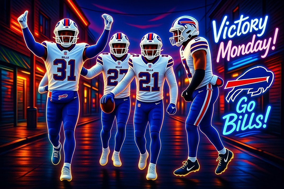 BillsFront's tweet image. Happy Victory Monday!
#GoBills #BillsMafia #buffalobills