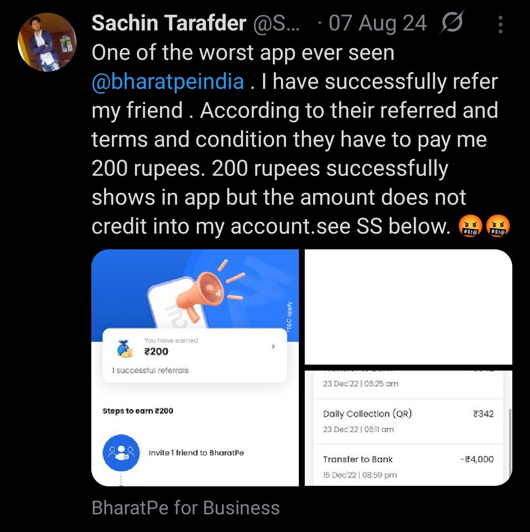SachinTarafder2's tweet photo. Post of the issue was raised by me in 2024 https://t.co/JVj3d5x8pF