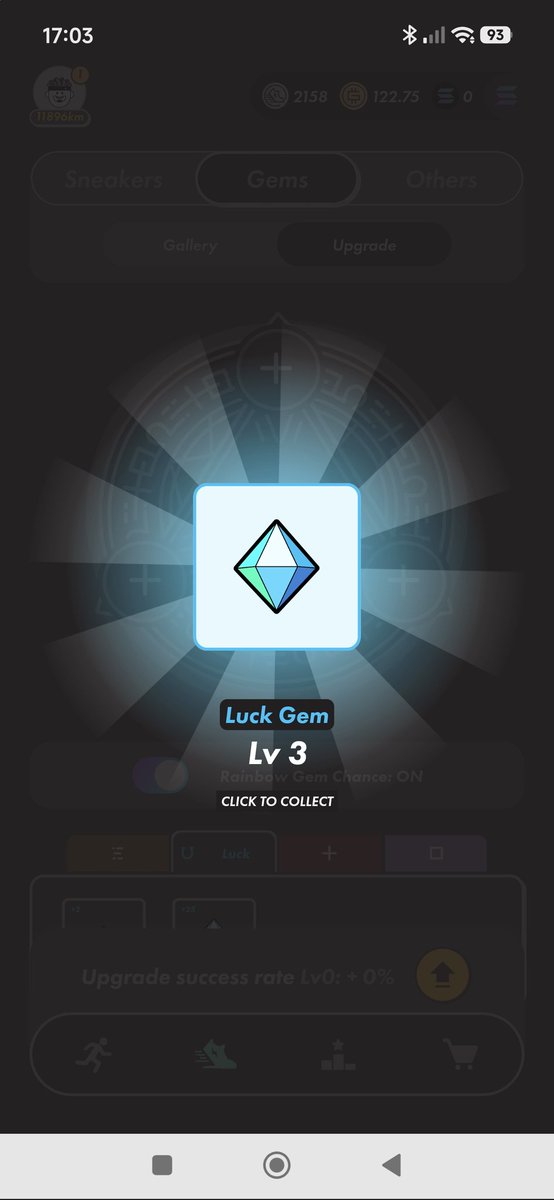 lourotrail's tweet image. 🔥 STEPNGO mint done… and it landed UNCOMMON! 🔥
Luck favors those who keep moving 💚👟

✨ MB Lv5 opened
💎 Successful gem lb3 upgrade in STEPN

Days like this remind me why we keep pushing, step by step.
Let’s go! 🚀🔥
#STEPN #STEPNGO #FSL