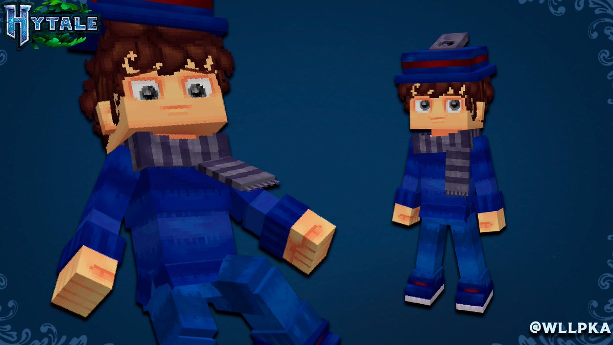 Commission para <a href="/GustPepsi/">Gust_</a> 

comms open
#Hytale #HytaleFanart #Blockbench