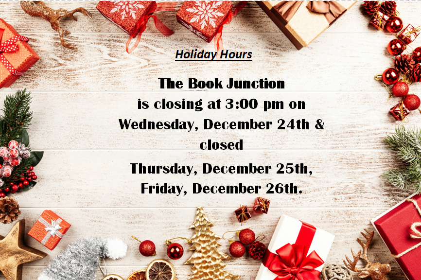 thebookjunction's tweet photo. Our hours this week... https://t.co/hp9WoaaTkk