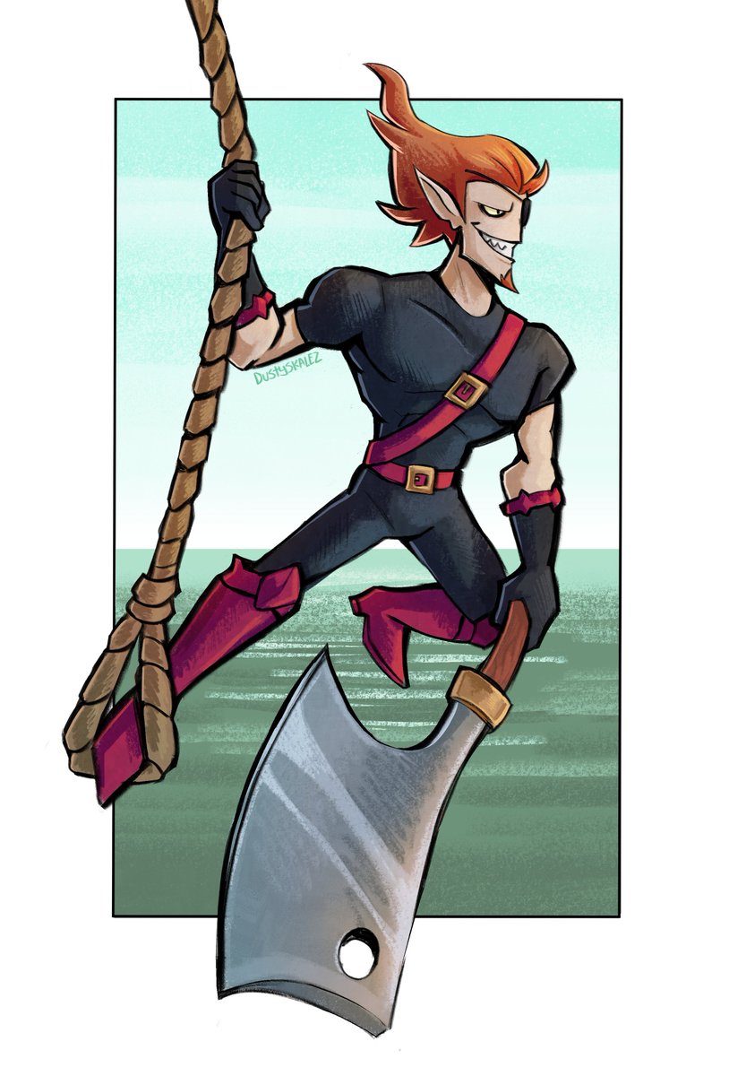 DustySkalez's tweet photo. I finally watched Bestiale and I like this guy a lot.

#Bestiale #Ankama #Wakfu https://t.co/V1QJ540rwY