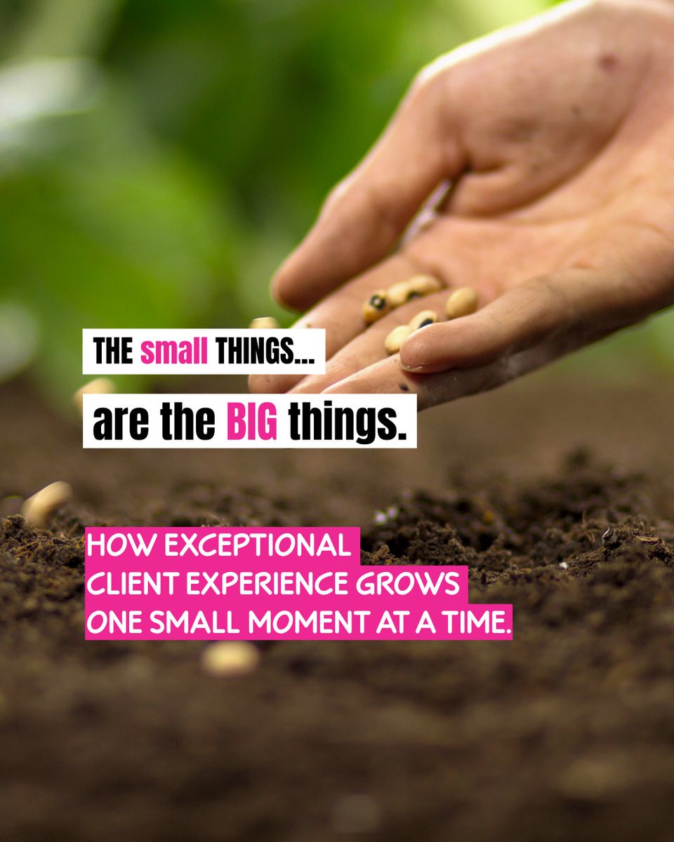 The most memorable client experiences in AEC aren’t always flashy. They’re rooted in consistency, care, and follow-through. If you work in architecture, engineering, or construction, this one’s for you.

See how little actions can create big results: numarketingllc.com/client-experie…