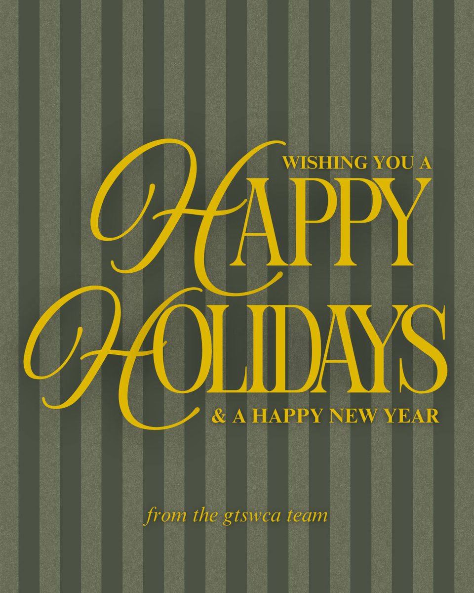 Wishing everyone a safe and Happy Holidays as well as a wonderful New Years! 🎄✨

 Thank you to all our members for another great year and we look forward to continuing to work together in the new year. 

See you all in 2026!