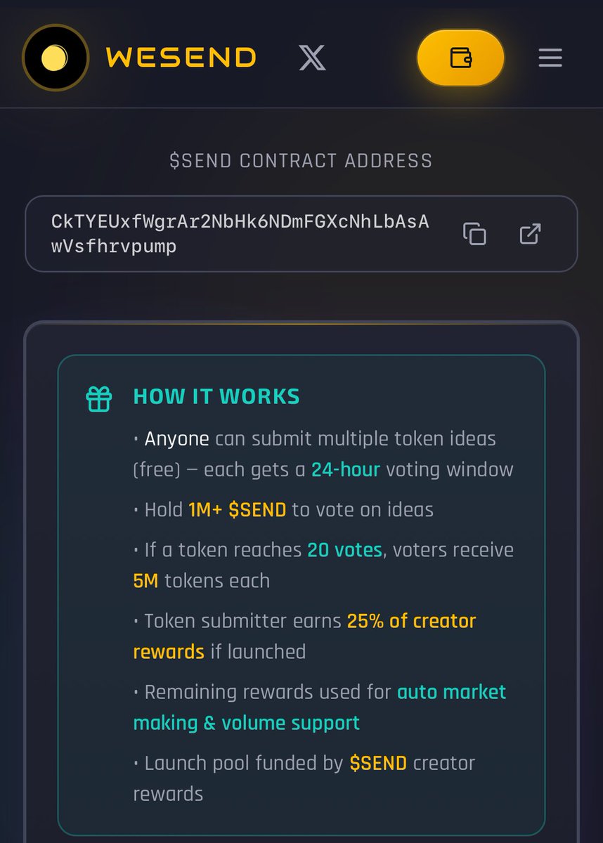 heapstyle's tweet image. You missed to ape $FIREBALL at 10k (ath 2.2m this morning) also you had two days time to do it?

Here is your second chance on $SEND , new way of launching where creators pitch their ideas &amp;amp; +1m SEND-Holders can vote, with 20 votes the token will be launched thru…